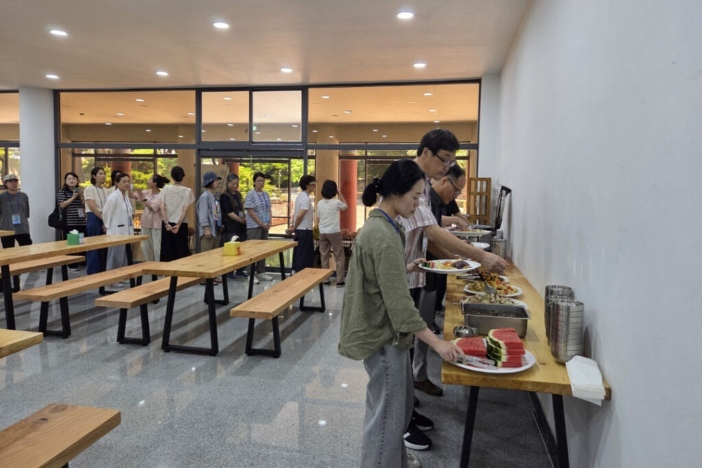 팔공산 석굴암 템플스테이 저녁공양